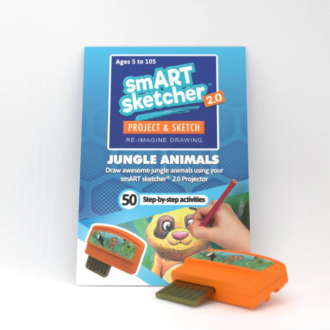 Jungle Animals Creativity Pack | smART sketcher® 2.0 - Image 5