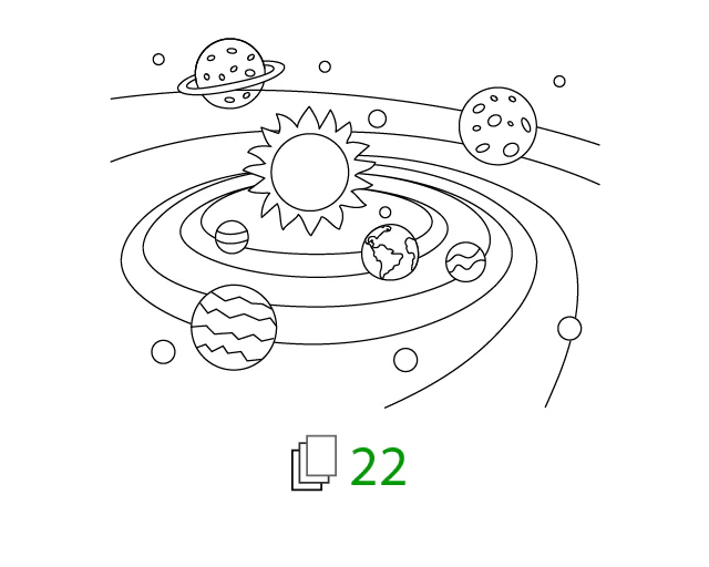 Space Odyssey Creativity Pack | smART sketcher® 2.0 - Image 3
