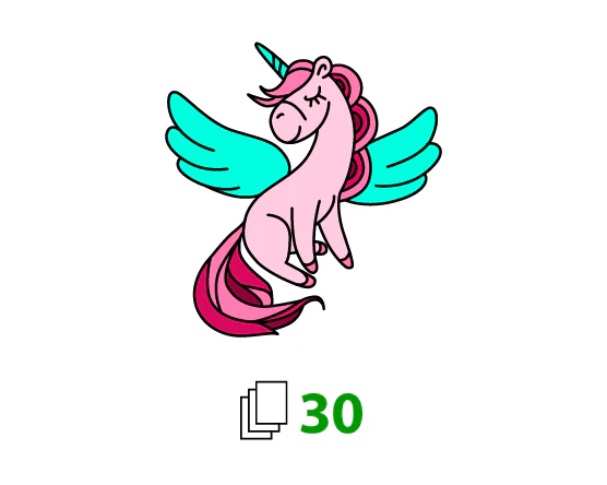 Horses & Unicorns Creativity Pack | smART sketcher® 2.0 - Image 3